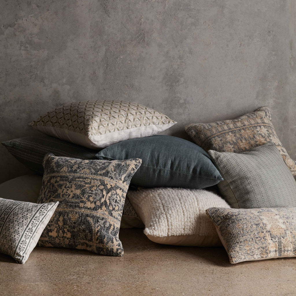 Krisha Hand-Knotted Lumbar Pillow