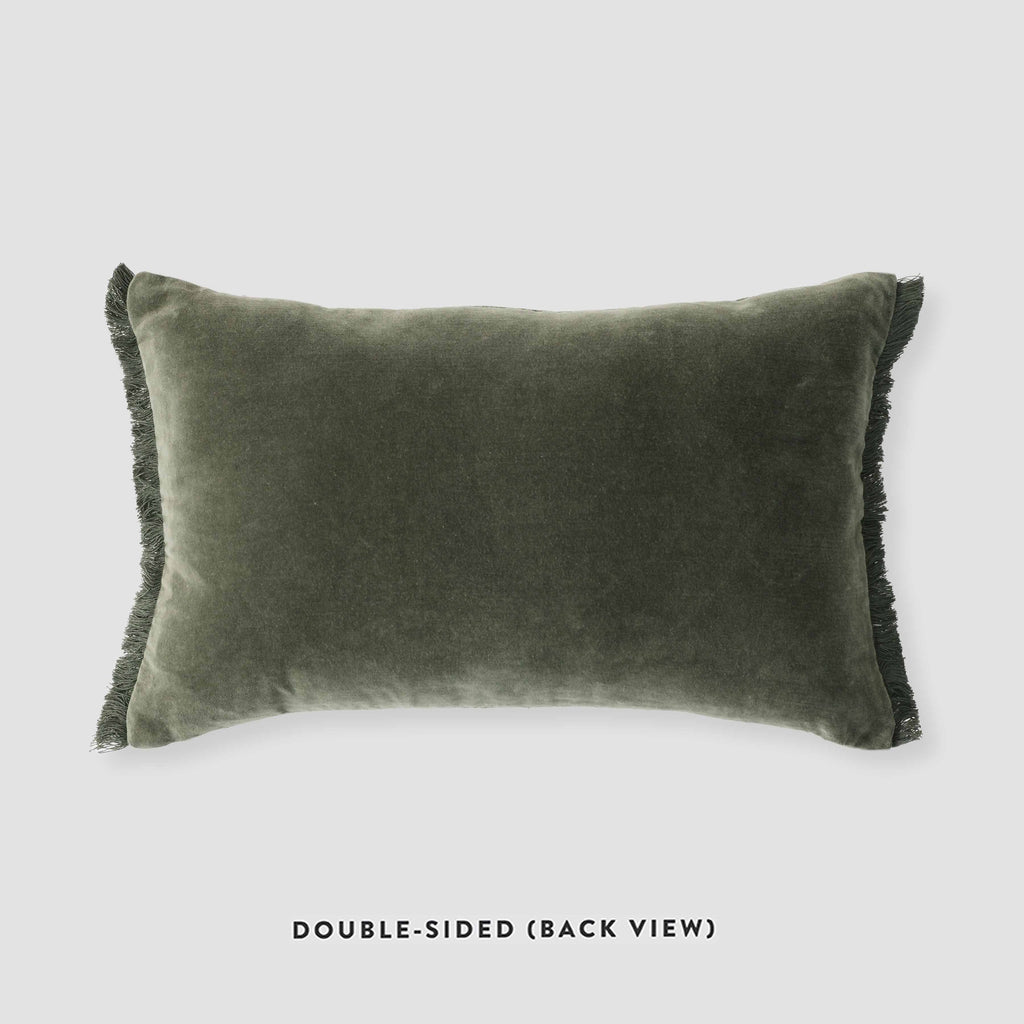 Naveta Velvet Small Lumbar Pillow